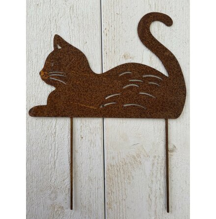 Katten Simba liggade Lind Decoration