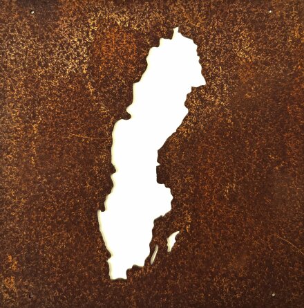 Skylt till armeringsj�rn Sverige Lind Decoration