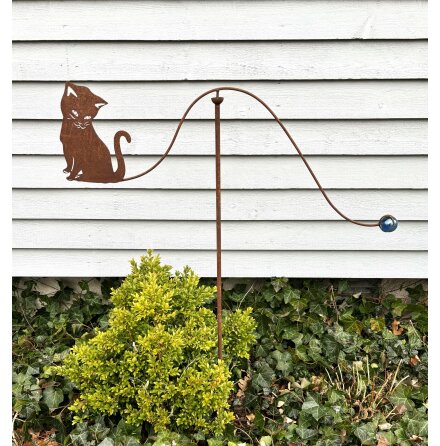 Vindfl�jel Tussie med glaskula Lind decoration