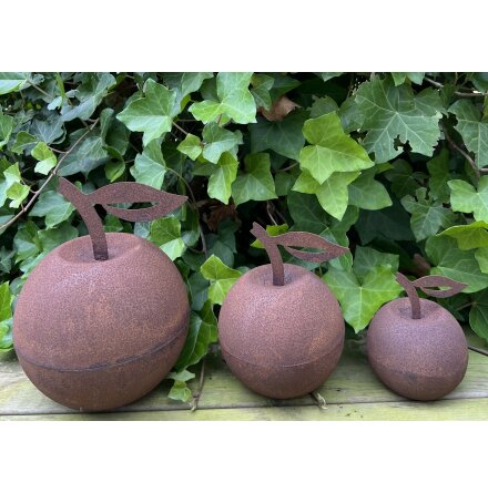 Rostigt �pple 3D Lind decoration