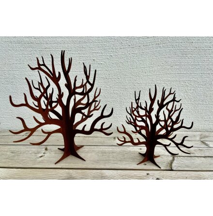 Rostigt tr�d 3D Lind decoration