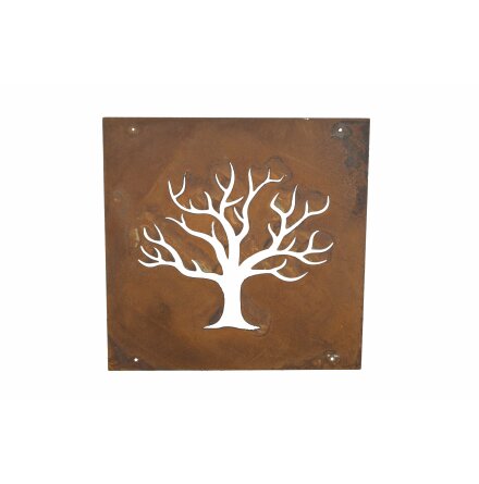 Skylt till armeringsj�rn Tr�d Lind Decoration