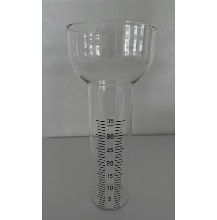Extra glas till regnm�tare Lind decoration