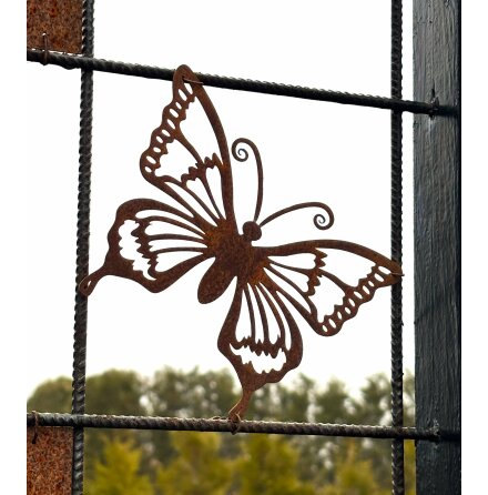 Skylt till armeringsj�rn Fj�ril Lind Decoration